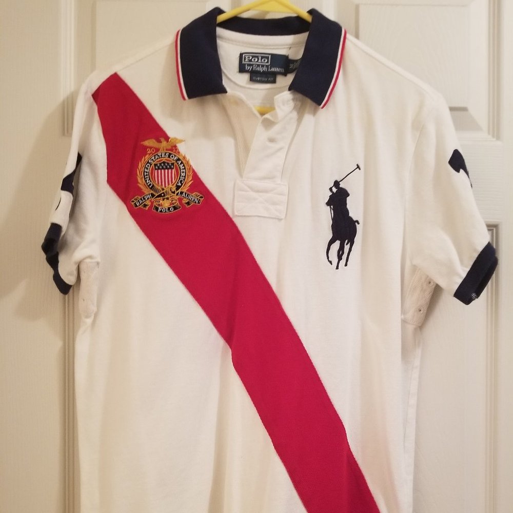 Polo by Ralph Lauren USA #14 shirt.